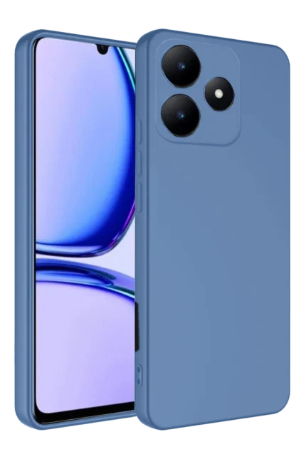 Uray store Realme C61 Kılıf First Silikon - Mavi