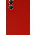 Uray store Realme C65 Kılıf First Silikon - Kırmızı