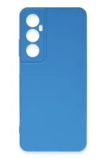 Uray store Realme C65 Kılıf First Silikon - Mavi - Görsel 2