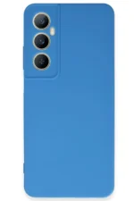 Uray store Realme C65 Kılıf First Silikon - Mavi