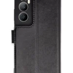 Uray store Realme C65 Kılıf Trend S Plus Kapaklı Kılıf - Siyah