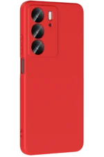 Uray store Realme C75 4G First Silikon - Kırmızı - Görsel 2