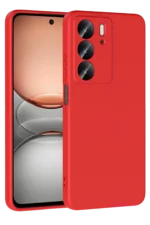 Uray store Realme C75 4G First Silikon - Kırmızı