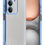 Uray store Realme C75 4G Kılıf Razer Lensli Silikon - Açık Mavi