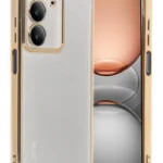 Uray store Realme C75 4G Kılıf Razer Lensli Silikon - Gold