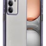 Uray store Realme C75 4G Kılıf Razer Lensli Silikon - Mor