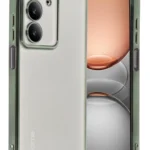Uray store Realme C75 4G Kılıf Razer Lensli Silikon - Yeşil