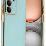 Uray store Realme C75 4G Kılıf Volet Silikon - Açık Yeşil