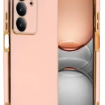 Uray store Realme C75 4G Kılıf Volet Silikon - Pembe