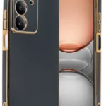 Uray store Realme C75 4G Kılıf Volet Silikon - Siyah