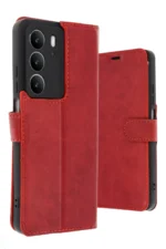 Uray store Realme C75 4G Trend S Plus Kapaklı Kılıf - Kırmızı