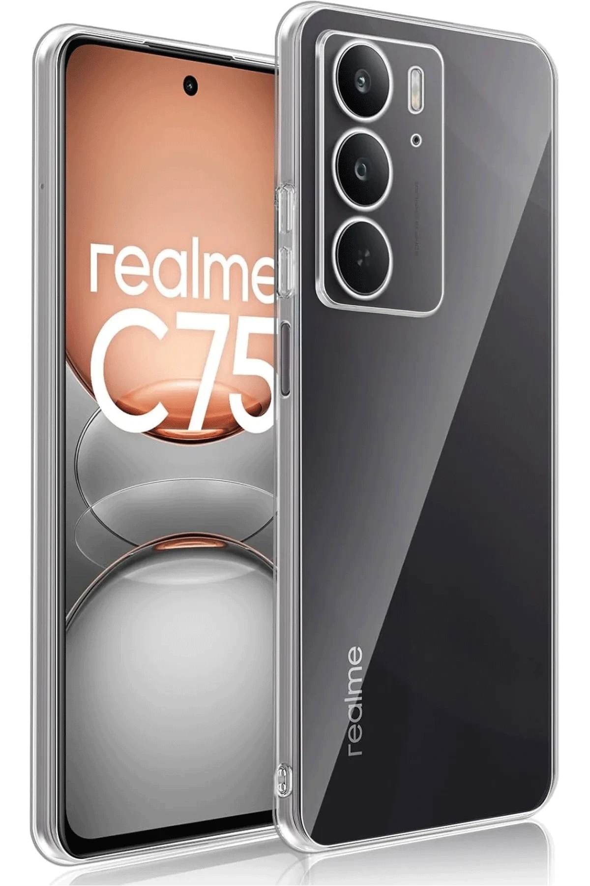 newface-realme-c75-kilif-lux-seffaf-silikon-default Uray store Realme C75 Kılıf Lüx Şeffaf Silikon - Görsel 1