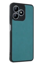 Uray store Realme Note 50 4G Kılıf Aras Deri Kapak - Açık Yeşil - Görsel 2