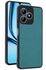 Uray store Realme Note 50 4G Kılıf Aras Deri Kapak - Açık Yeşil