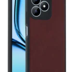 Uray store Realme Note 50 4G Kılıf Aras Deri Kapak - Bordo