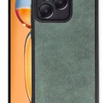 Uray store Realme Note 50 4G Kılıf Aras Deri Kapak - Koyu Yeşil