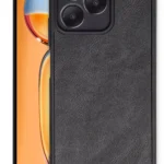 Uray store Realme Note 50 4G Kılıf Aras Deri Kapak - Siyah
