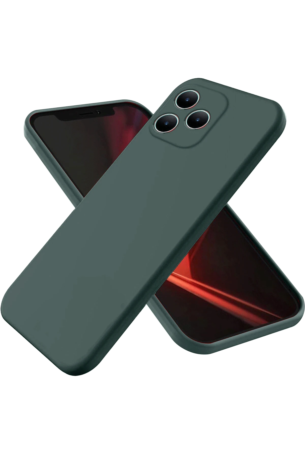 newface-realme-note-50-4g-kilif-first-silikon-koyu-yesil-default Uray store Realme Note 50 4G Kılıf First Silikon - Koyu Yeşil - Görsel 1