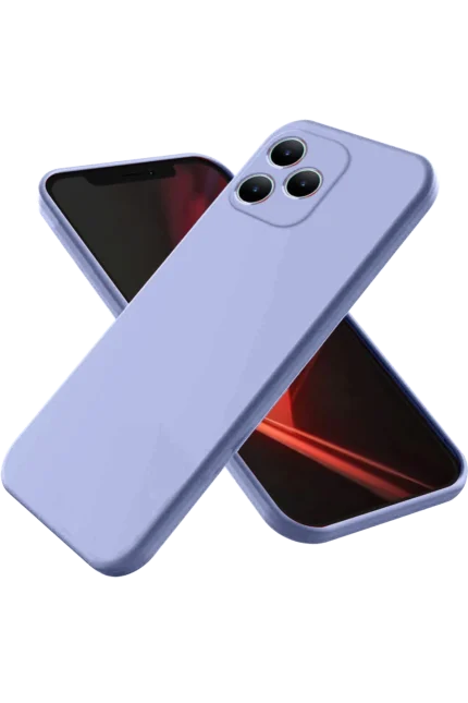 Uray store Realme Note 50 4G Kılıf First Silikon - Lila