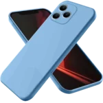 Uray store Realme Note 50 4G Kılıf First Silikon - Mavi