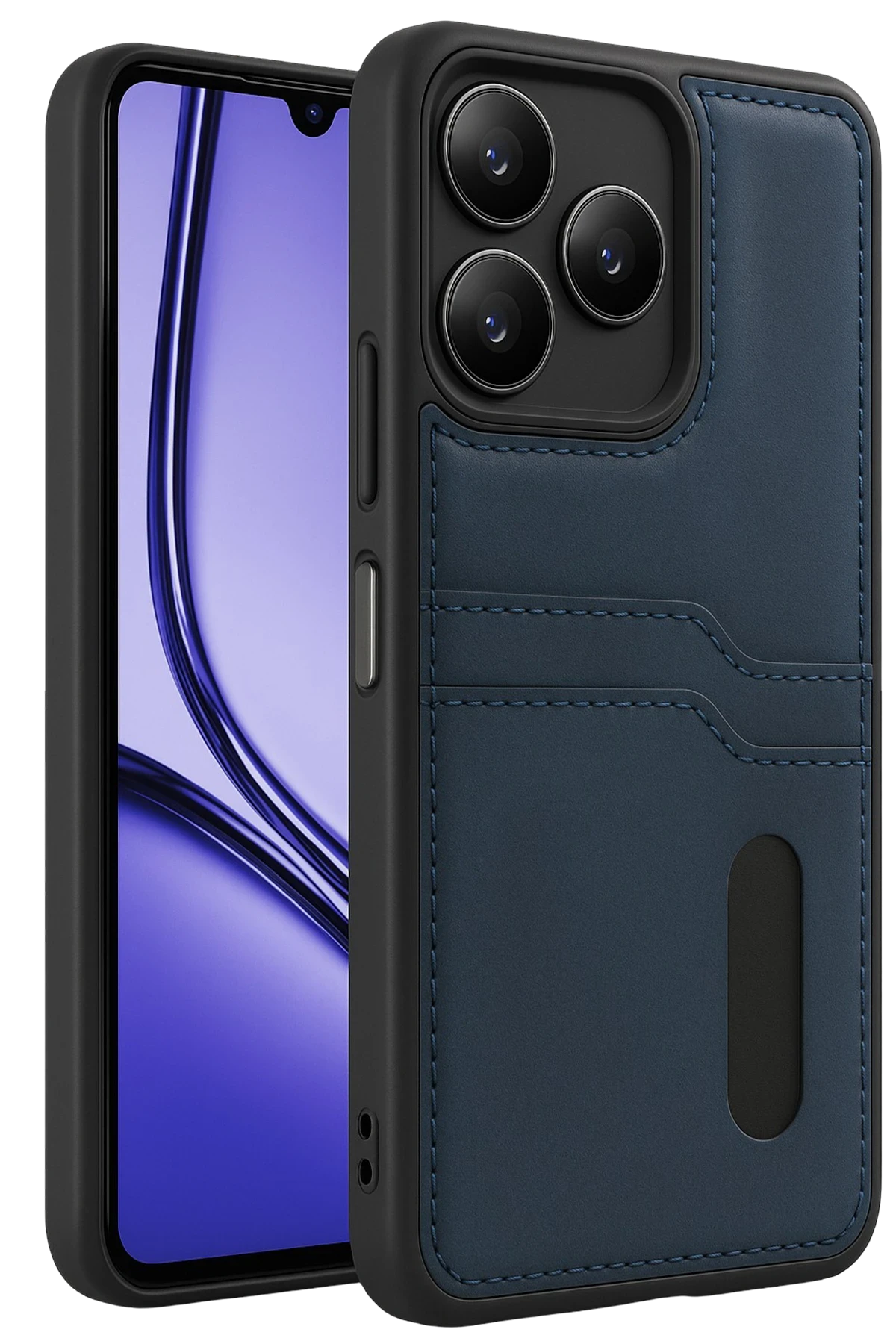 newface-realme-note-50-4g-kilif-sara-kartvizitli-deri-kilif-lacivert-default Uray store Realme Note 50 4G Kılıf Sara Kartvizitli Deri Kılıf - Lacivert - Görsel 1