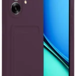Uray store Realme Note 60 Kelvin Kartvizitli Silikon - Derin Mor