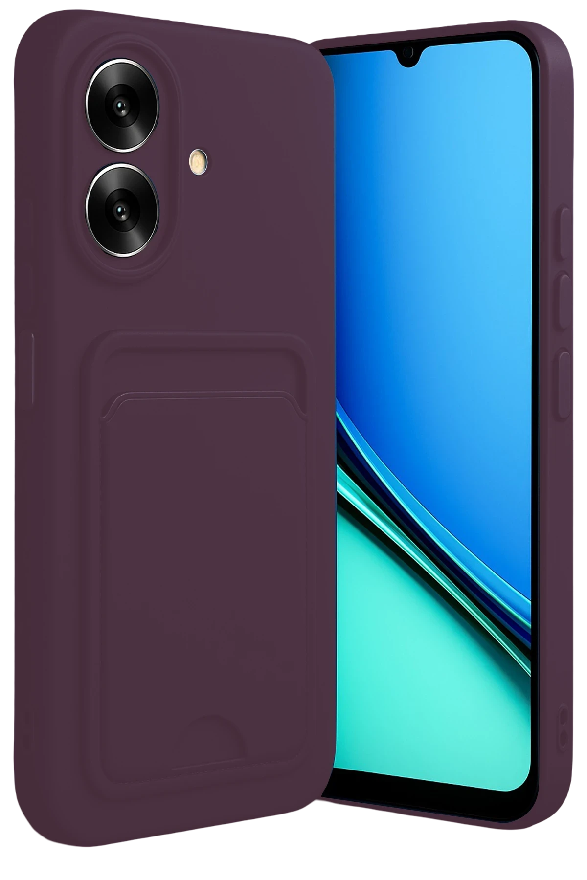 newface-realme-note-60-kelvin-kartvizitli-silikon-derin-mor-default Uray store Realme Note 60 Kelvin Kartvizitli Silikon - Derin Mor - Görsel 1
