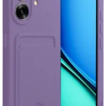 Uray store Realme Note 60 Kelvin Kartvizitli Silikon - Lila