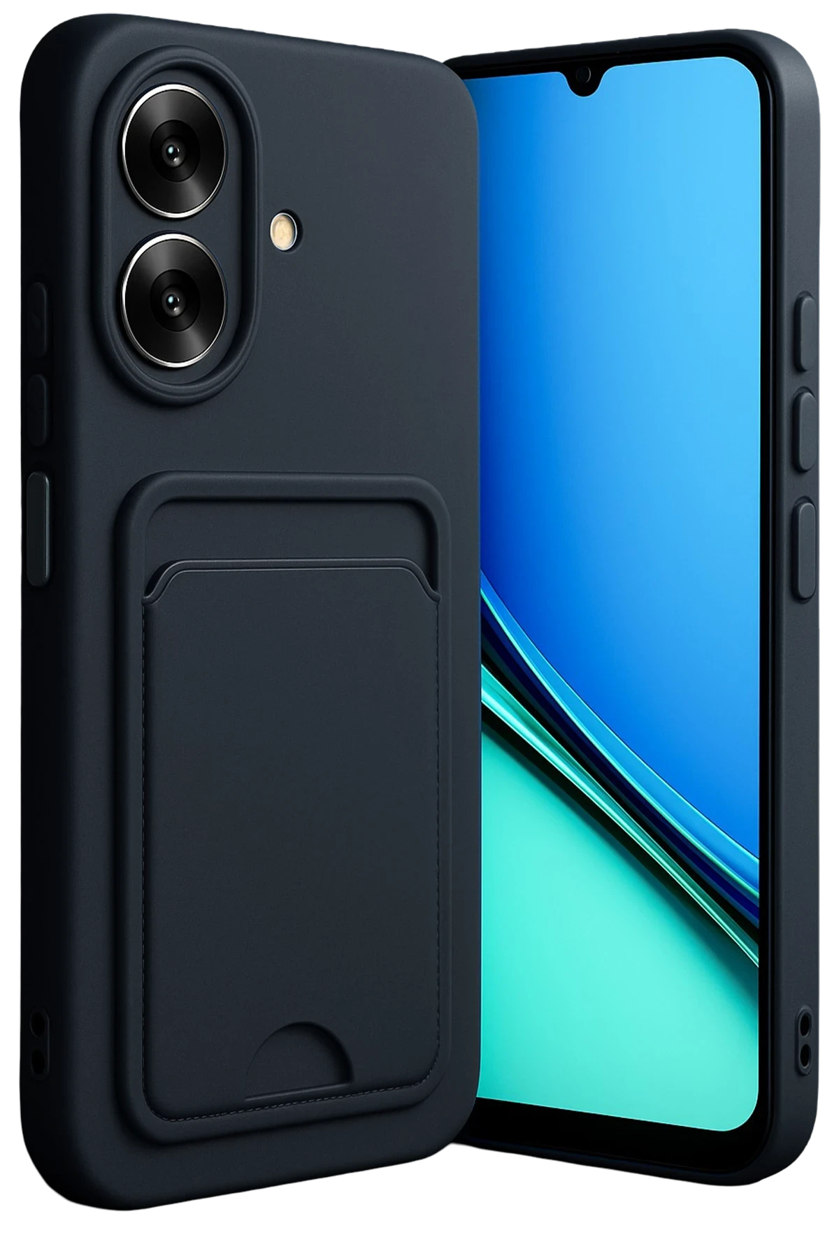 newface-realme-note-60-kelvin-kartvizitli-silikon-siyah-default Uray store Realme Note 60 Kelvin Kartvizitli Silikon - Siyah - Görsel 1