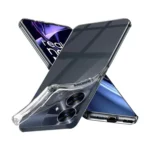 Uray store Realme Note 60 Kılıf Lüx Şeffaf Silikon