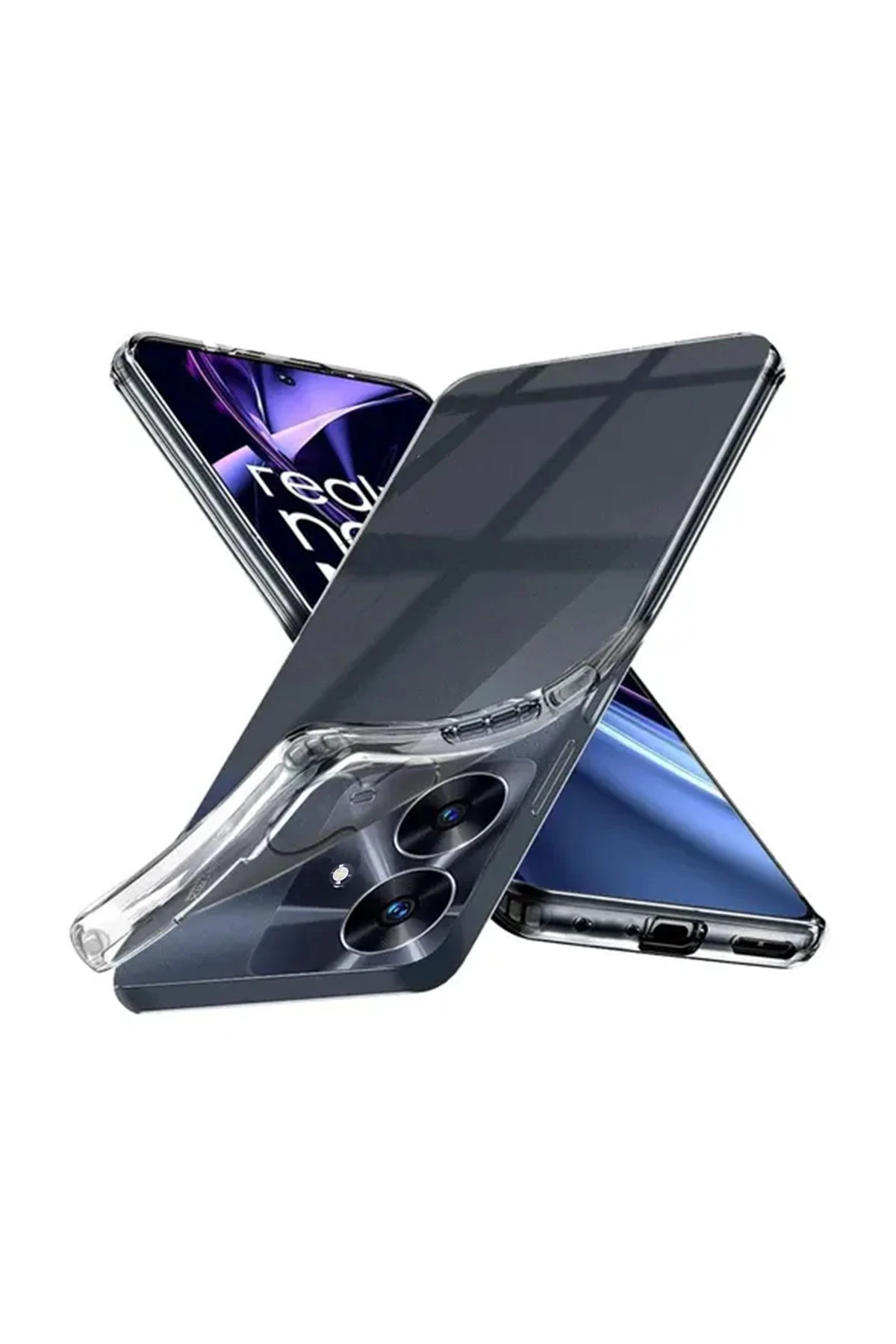 newface-realme-note-60-kilif-lux-seffaf-silikon-default Uray store Realme Note 60 Kılıf Lüx Şeffaf Silikon - Görsel 1
