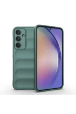 Uray store Samsung Galaxy A26 Kılıf Optimum Silikon - Koyu Yeşil - Görsel 2