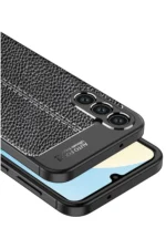 Uray store Samsung A36 Kılıf Auto Focus Kapak - Koyu Yeşil - Görsel 3