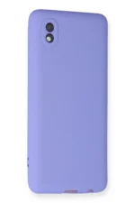 Uray store Samsung Galaxy A01 Core Kılıf First Silikon - Lila - Görsel 2