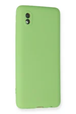 Uray store Samsung Galaxy A01 Core Kılıf First Silikon - Yeşil - Görsel 2