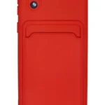 Uray store Samsung Galaxy A01 Core Kılıf Kelvin Kartvizitli Silikon - Kırmızı