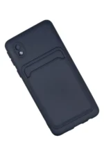 Uray store Samsung Galaxy A01 Core Kılıf Kelvin Kartvizitli Silikon - Lacivert - Görsel 2