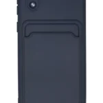 Uray store Samsung Galaxy A01 Core Kılıf Kelvin Kartvizitli Silikon - Lacivert