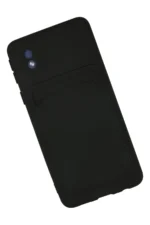 Uray store Samsung Galaxy A01 Core Kılıf Kelvin Kartvizitli Silikon - Siyah - Görsel 2