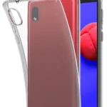 Uray store Samsung Galaxy A01 Core Kılıf Lüx Şeffaf Silikon