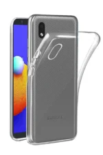 Uray store Samsung Galaxy A01 Core Kılıf Lüx Şeffaf Silikon - Görsel 3