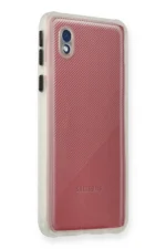 Uray store Samsung Galaxy A01 Core Kılıf Miami Şeffaf Silikon - Şeffaf - Görsel 2