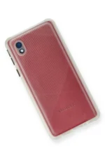 Uray store Samsung Galaxy A01 Core Kılıf Miami Şeffaf Silikon - Şeffaf - Görsel 3
