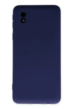 Uray store Samsung Galaxy A01 Core Kılıf Nano içi Kadife Silikon - Lacivert