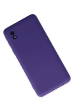 Uray store Samsung Galaxy A01 Core Kılıf Nano içi Kadife Silikon - Mor - Görsel 3