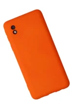 Uray store Samsung Galaxy A01 Core Kılıf Nano içi Kadife Silikon - Turuncu - Görsel 3