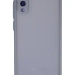 Uray store Samsung Galaxy A02 Kılıf Montreal Silikon Kapak - Gri