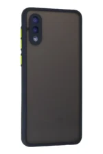 Uray store Samsung Galaxy A02 Kılıf Montreal Silikon Kapak - Lacivert - Görsel 3