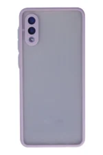 Uray store Samsung Galaxy A02 Kılıf Montreal Silikon Kapak - Mor