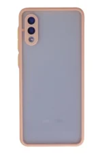 Uray store Samsung Galaxy A02 Kılıf Montreal Silikon Kapak - Pembe